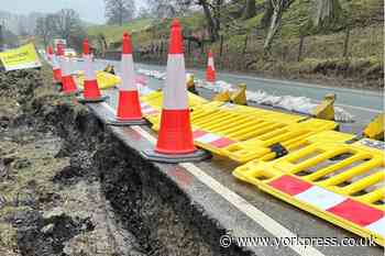 A59 at Kex Gill nears reopening after landslip closure
