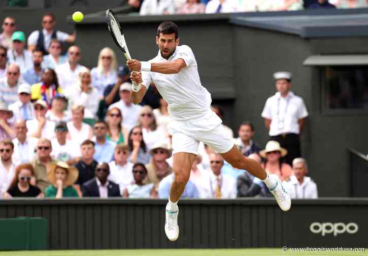 'Novak Djokovic was as if nothing had happened', says former ATP star