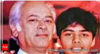 KJo pens a moving tribute to dad Yash Johar