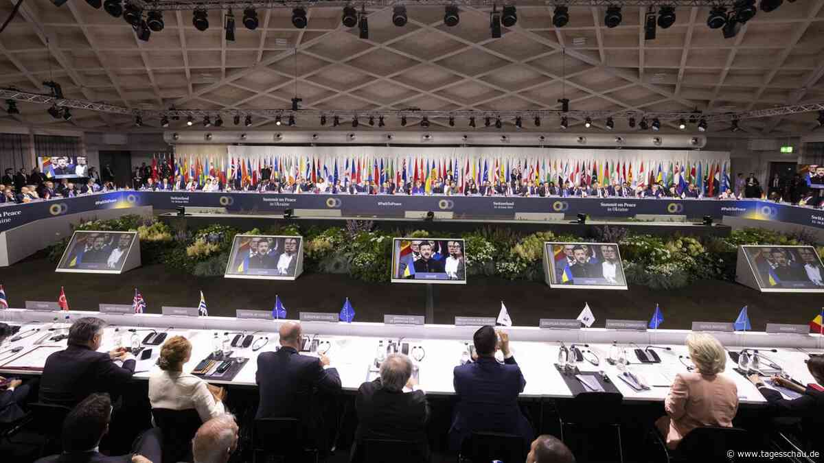 Zweiter Tag des Ukraine-Gipfels: Der Frieden noch in weiter Ferne