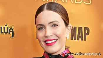 Pregnant Mandy Moore is effortlessly classy in a floral dress as Julia Fox flashes her toned midriff in a stylish look at 2024 Las Culturistas Culture Awards in NYC