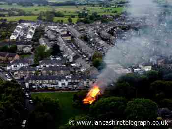 Fire engines attend derelict building fire in Barnoldswick