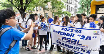 No Field Is No Problem for a School’s Softball Champions