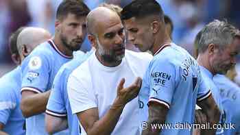 Man City are 'prepared to take Joao Cancelo on pre-season tour' after 17-month absence... as Premier League champions demand Barcelona meet £25m asking price