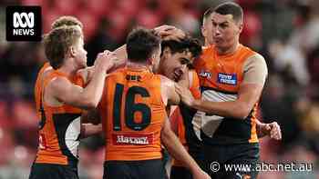 Live: Giants shake off kicking woes to outmuscle Port after Collingwood's remarkable comeback win