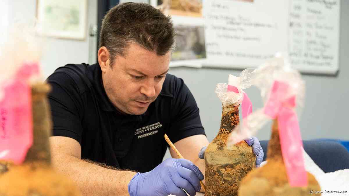 'Blockbuster discovery' unearthed at George Washington's Mount Vernon estate
