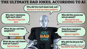 Revealed: The ultimate dad jokes this Father's Day, according to AI - so, would they make you laugh?