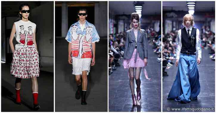 Milano Moda Uomo, il punk ribelle di John Richmond e la delicatezza marinara di Msgm: i designer si immergono nella “vita vera” per guardare al futuro