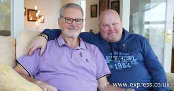 Father and son's powerful message after both diagnosed with same incurable cancer