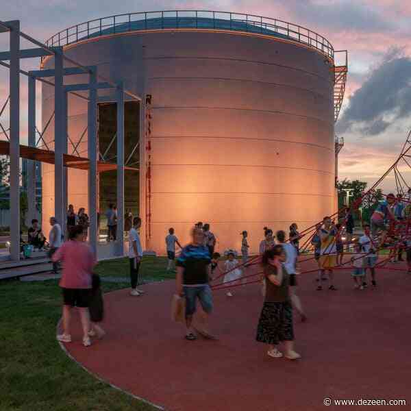 AIM Architecture transforms oil silos in China into community park