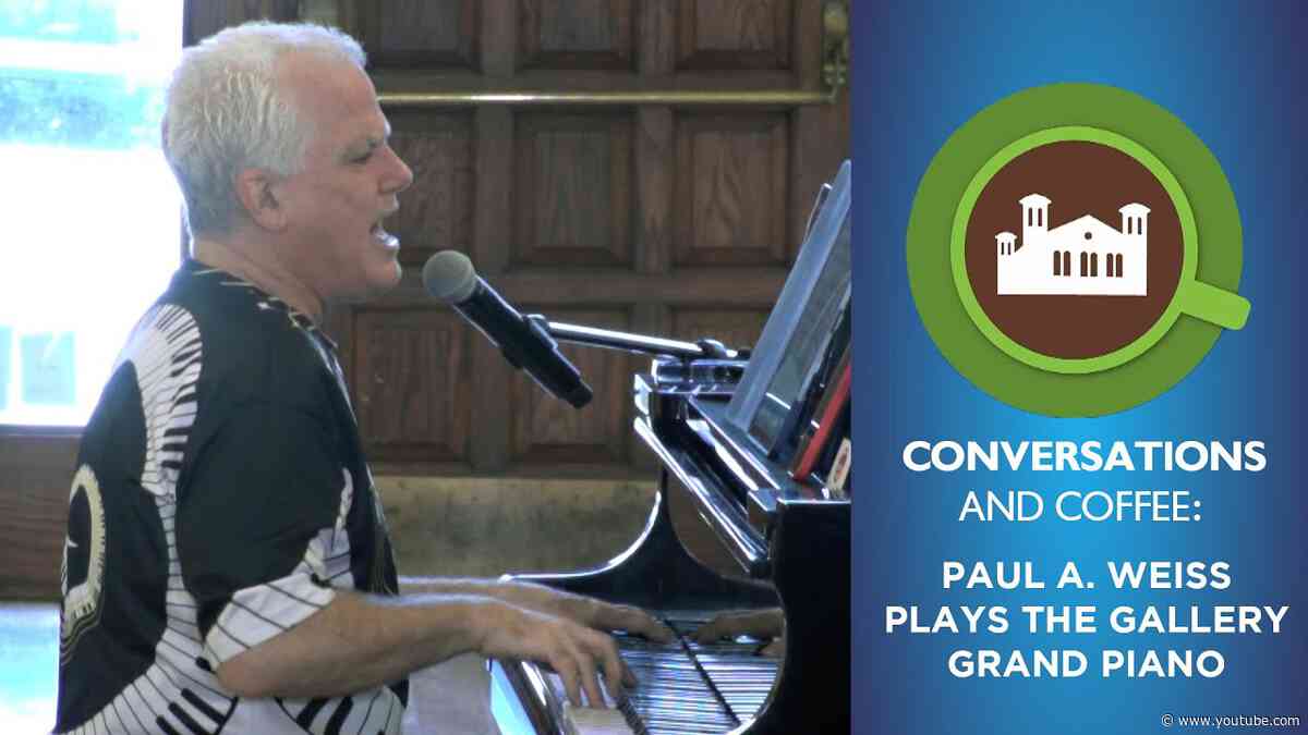 Conversations & Coffee: Paul A. White Plays The Gallery Grand Piano