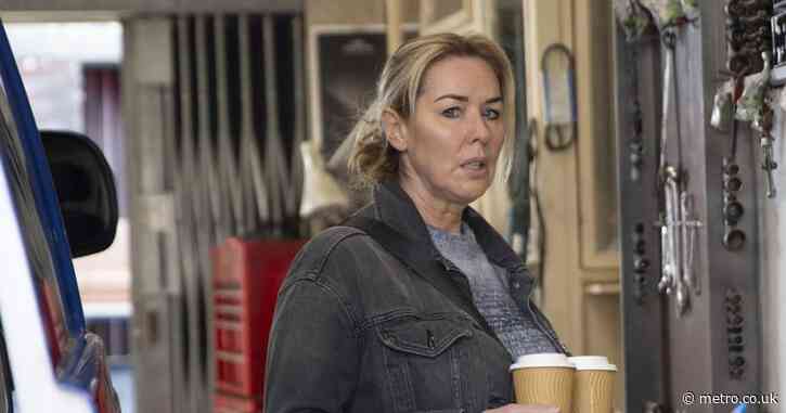 Coronation Street’s Claire Sweeney admits nerves around filming with ‘fascinating’ legend