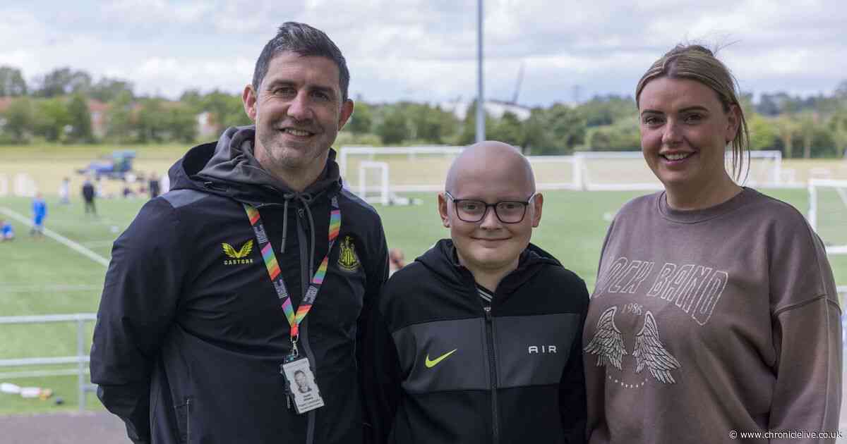 Consett lad, 12, with heartbreaking cancer diagnosis thrilled to take part in charity football tournament