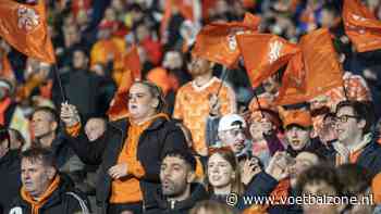 Fraaie beelden tonen hoe fans van het Nederlands elftal speelstad Hamburg compleet oranje kleuren