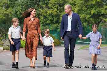 ‘We love you, Papa’, William’s children write in personal Father’s Day message