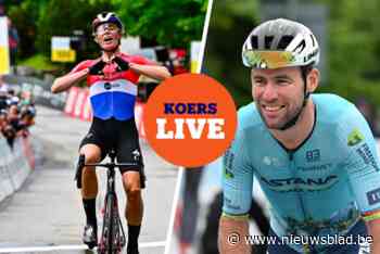 LIVE KOERS. Demi Vollering wint ook tweede rit in Ronde van Zwitserland, Mark Cavendish tot ridder geslagen in Groot-Brittannië