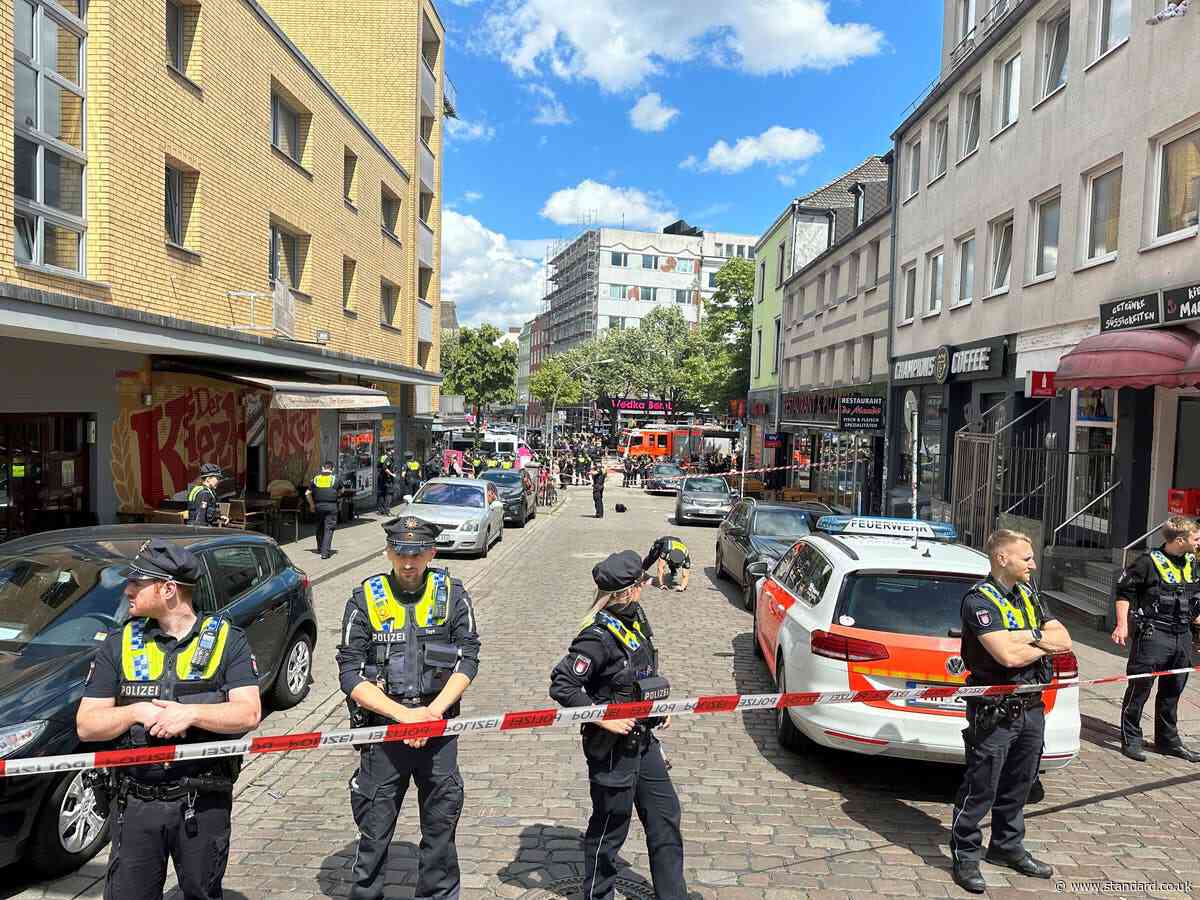 German police shoot 'man with axe and incendiary device' ahead of Euro 2024 game