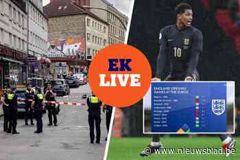 EK LIVE. Nederlands fandorp opgeschrikt door interventie van Duitse politie, Engeland kon maar één van zijn vorige negen openingsmatchen winnen