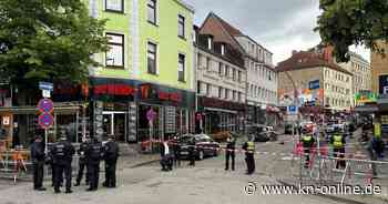 Reeperbahn Hamburg: Polizei schießt auf Mann mit Spitzhacke