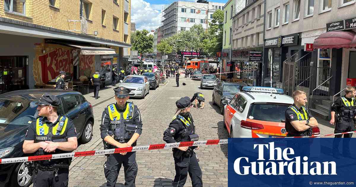 Police shoot man with pickaxe in Hamburg hours before Poland v Netherlands