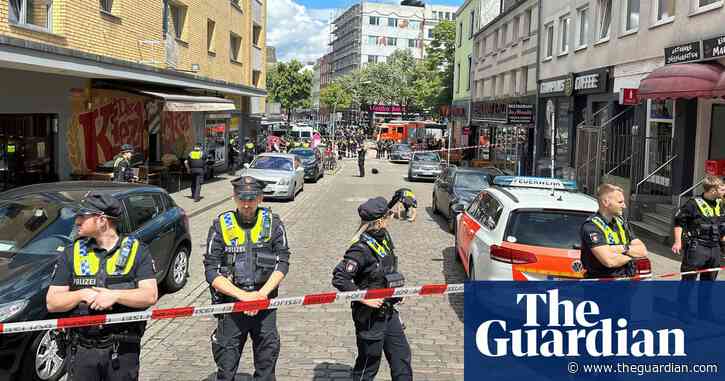 Police shoot man with pickaxe in Hamburg hours before Poland v Netherlands