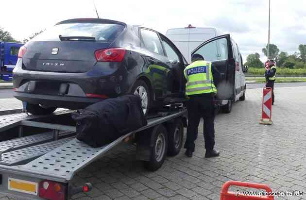 BPOL NRW: Ein gestohlenes Fahrzeug und vier Haftbefehle - Bundespolizei erzielt mehrere Fahndungserfolge