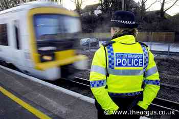 Burgess Hill: Trains stopped and line shut in police manhunt