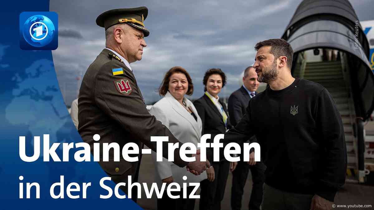 Ukraine-Friedenskonferenz in der Schweiz beginnt