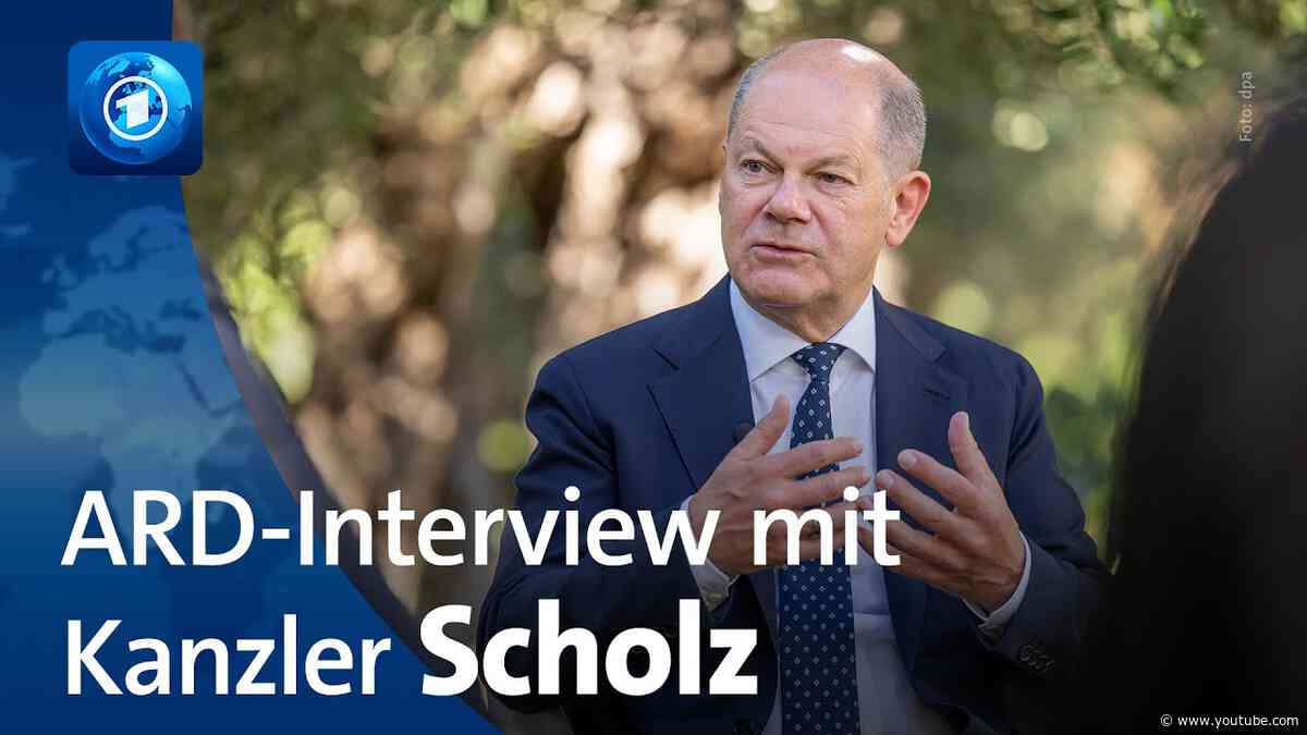 ARD-Interview: Scholz von erneuter Kanzlerkandidatur überzeugt