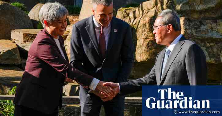 ‘Twists and turns’ in Australia-China ties are over, Li Qiang says – but Penny Wong highlights tensions