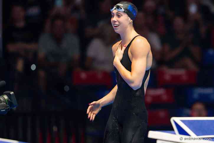 Gretchen Walsh on 100 Fly WR: “I was probably the most shocked out of the people I know”