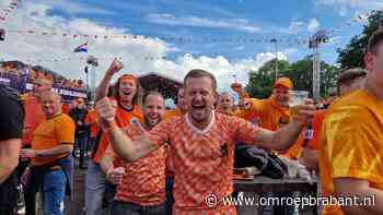 Oranjefans vieren feest na winst van het Nederlands elftal, kijk live mee