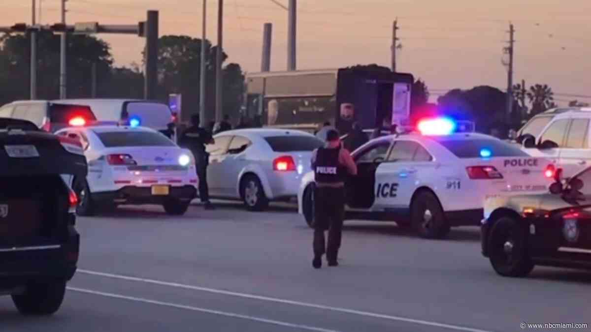 4 MDPD officers turn themselves in after being indicted in 2019 Miramar shootout that killed UPS driver