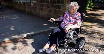 Nan fears leaving her home because of the state of the pavements