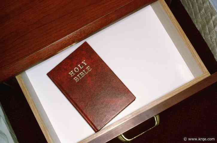 Why is there a Bible in your hotel room?