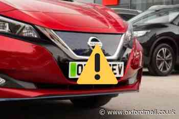 UK motorists issued £1,000 DVLA number plate warning