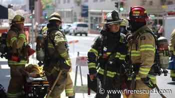 First responders from 17 Calif. departments participate in high-rise fire training