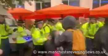 GMP issue statement after chaotic scenes between demonstrators and officers at Palestine protest