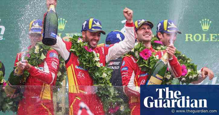 Ferrari win back-to-back Le Mans 24 Hours after intense battle with Toyota