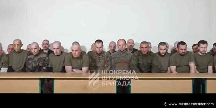 Russian troops surrender to an elite brigade as the Kharkiv front holds, Ukraine says
