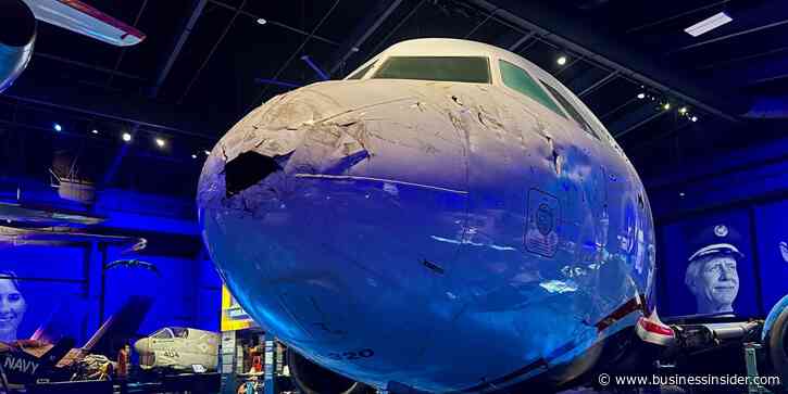 I saw the Airbus A320 plane that crashed in the Hudson River 15 years ago. I was moved by the rawness of the exhibit and survivors.