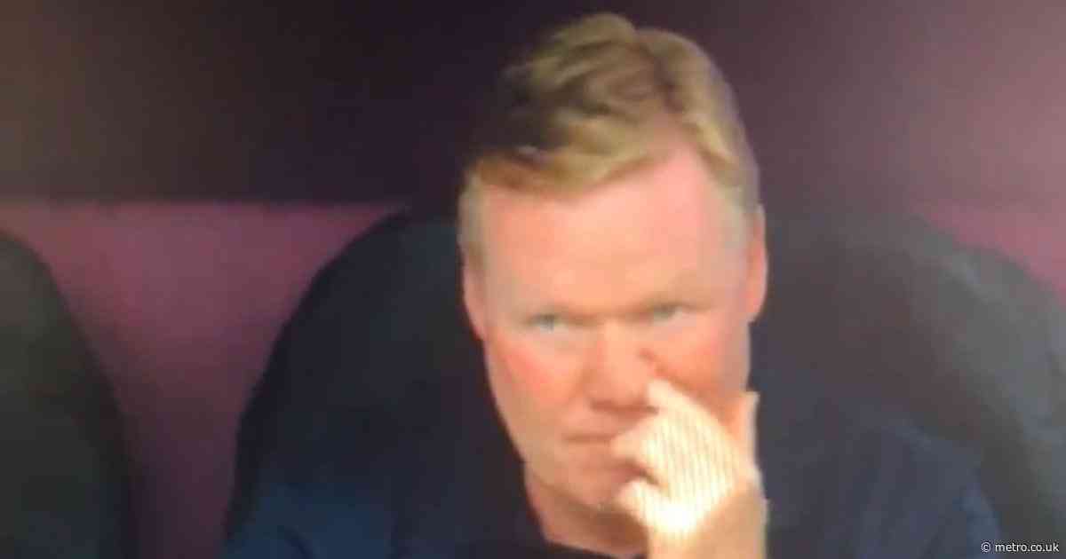 Netherlands boss Ronald Koeman leaves viewers in shock after dugout antics at Euro 2024