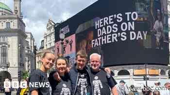 Prostate campaign on Piccadilly Circus giant screen