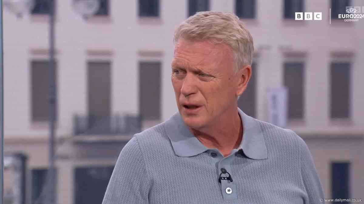 David Moyes pays emotional tribute to Everton great Kevin Campbell during BBC's Euro 2024 coverage, as ex-Toffees boss hails his former player for helping him settle in at Goodison Park