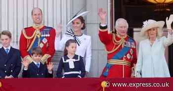 Trooping the Colour: Princess Kate joins royals on Palace balcony for RAF flypast