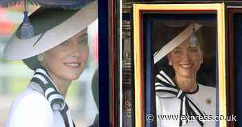 Princess Kate looks amazing as she makes first appearance this year at Trooping the Colour