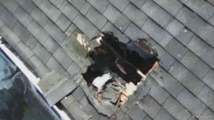 Large chunk of ice crashes through New Jersey family's roof: 'It's a wild card'
