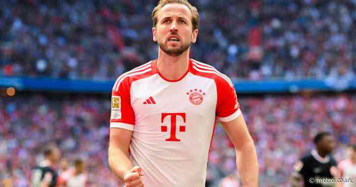 How many goals did Harry Kane score for Bayern Munich this season?