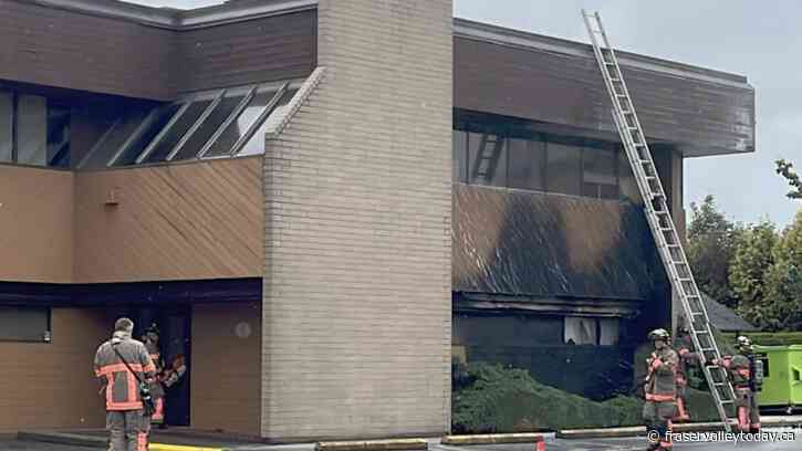 Chilliwack Fire Dept. responds to 2-alarm blaze Sunday at medical building