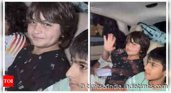 AbRam Khan gets snapped with his friends: PICS